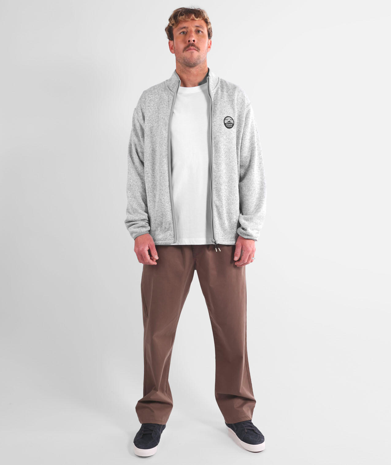 Fleece met halve rits ESCAPE 4/5