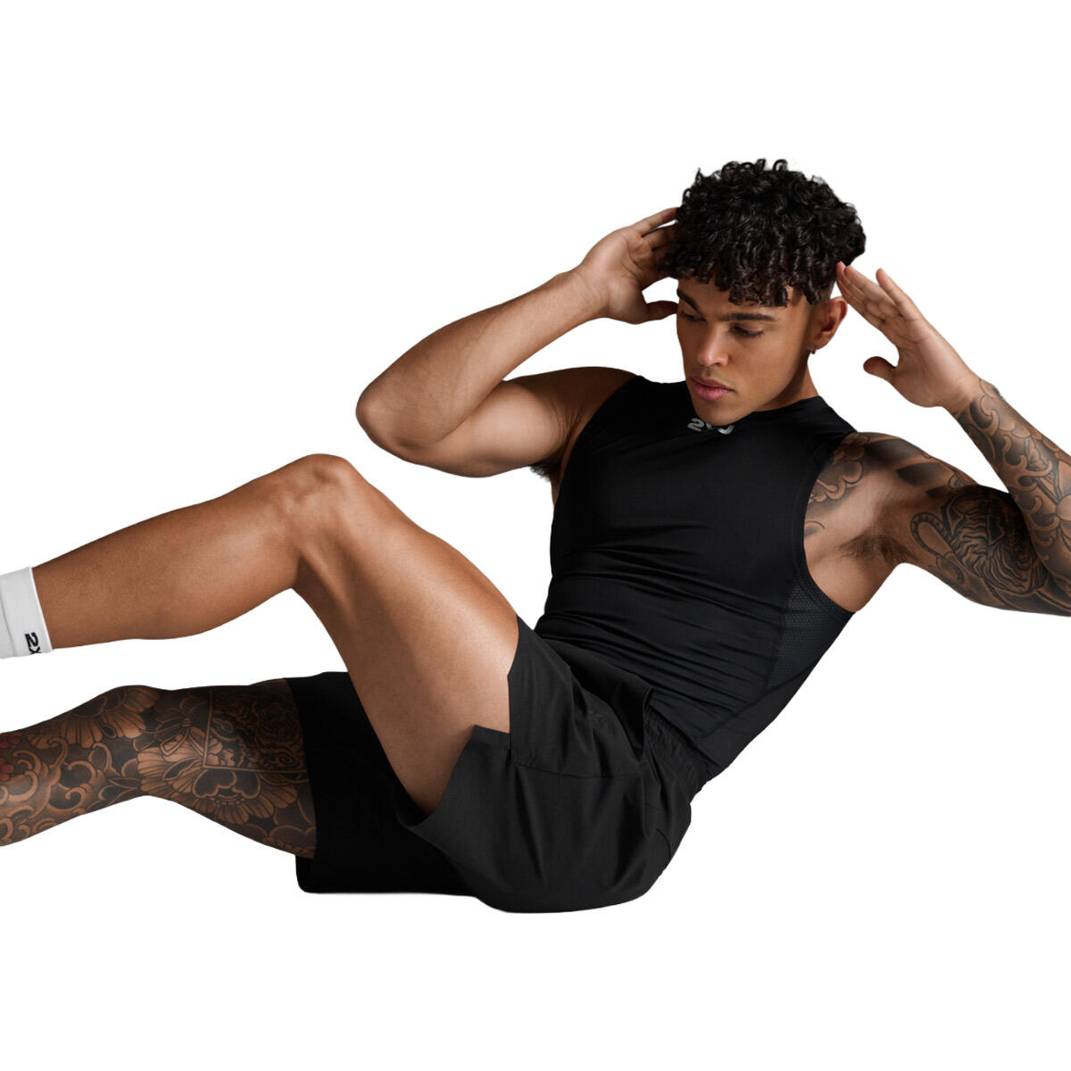 Core Compression Sleeveless 2XU Negro 5/6