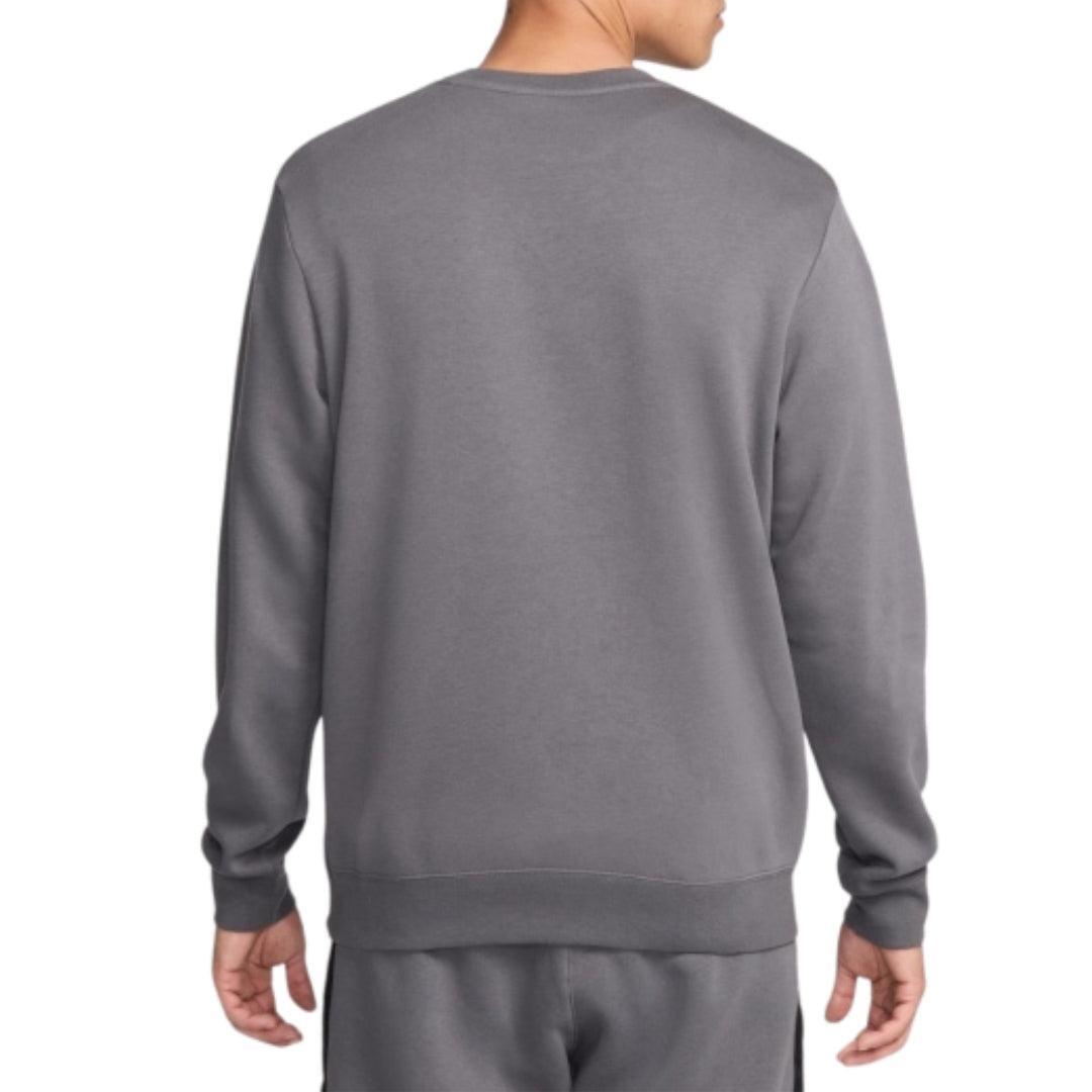 Sweat Motif/style Swoosh Homme (Gris) 2/4