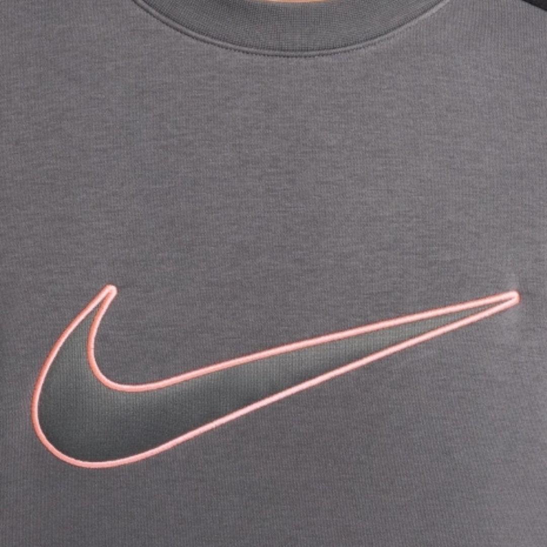 Sweat Motif/style Swoosh Homme (Gris) 4/4