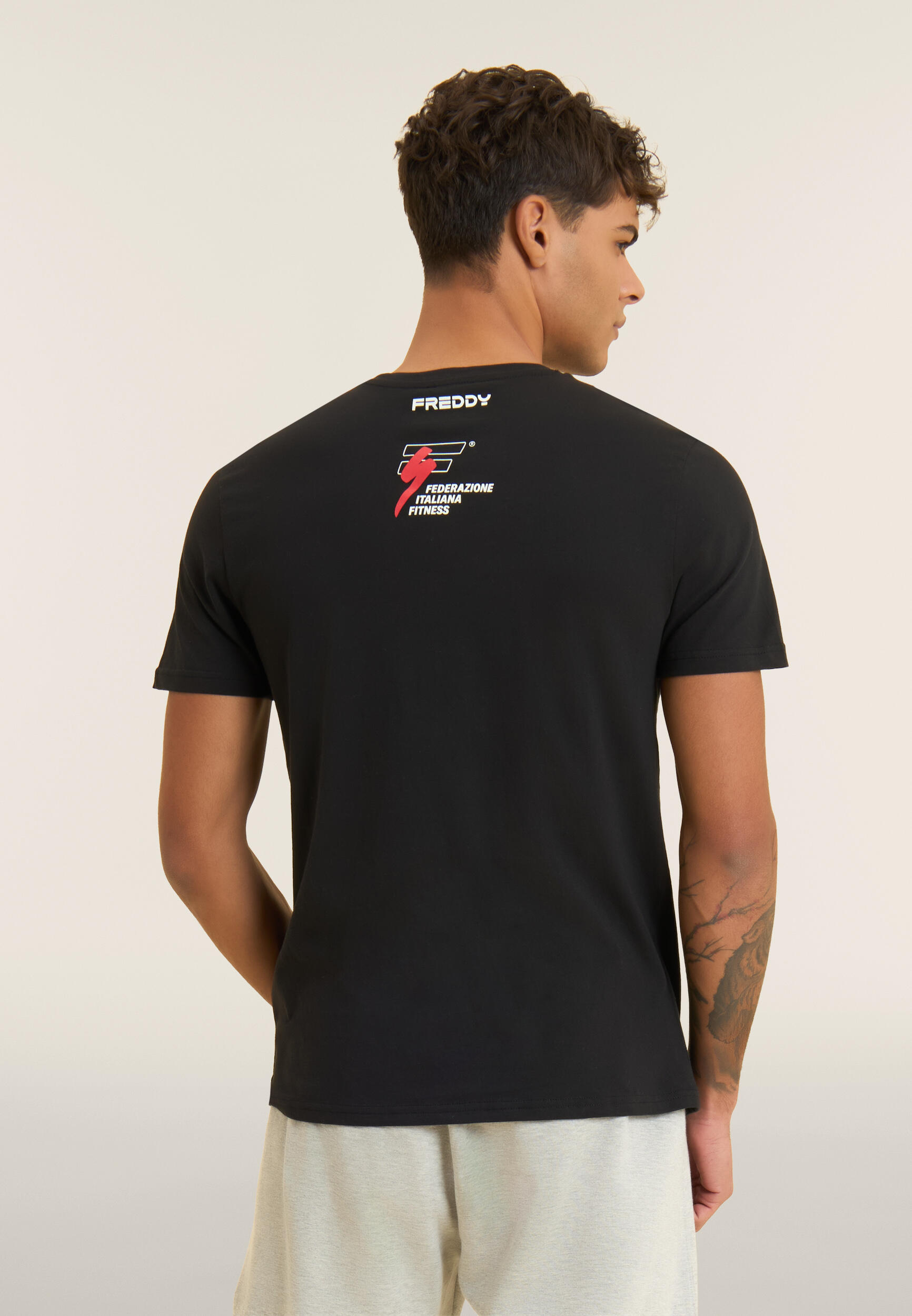 T-shirt Uomo Coach Federazione Italiana Fitness 2026 3/4