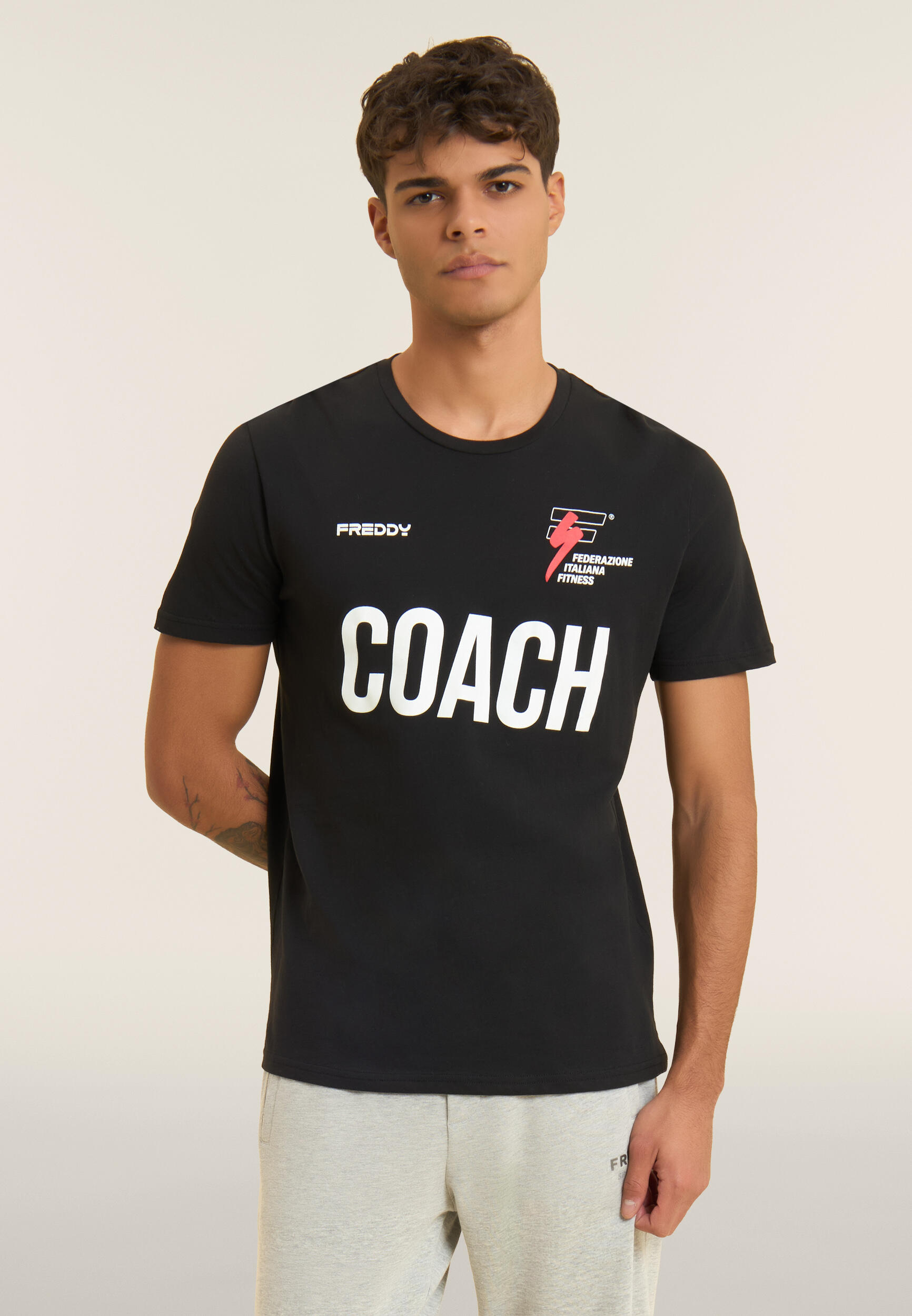 T-shirt Uomo Coach Federazione Italiana Fitness 2026 2/4