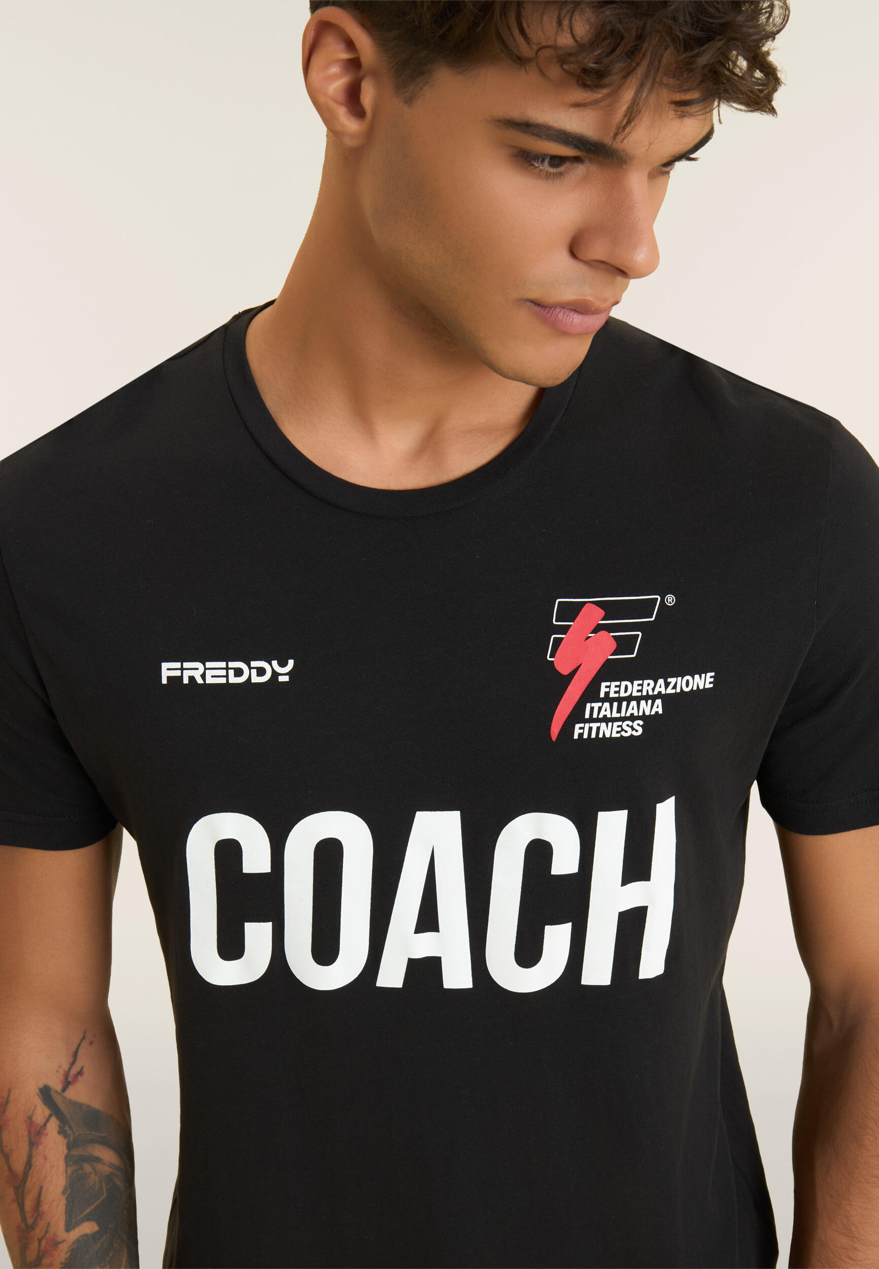 T-shirt Uomo Coach Federazione Italiana Fitness 2026 4/4