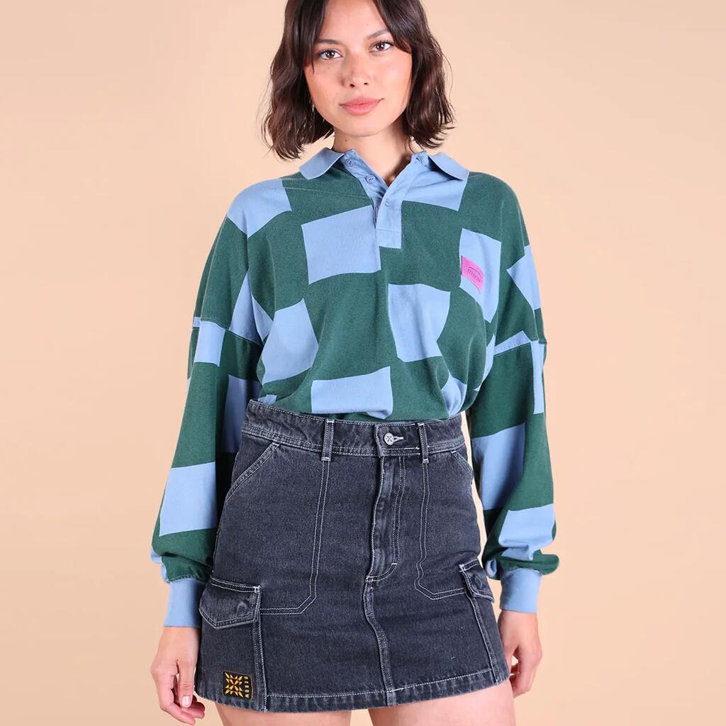 Long-sleeve polo TEEPOL
