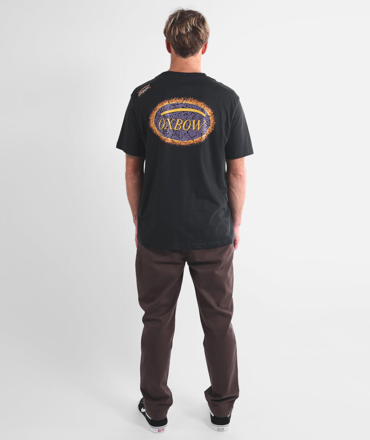 Gemarmerd T-shirt met korte mouwen SIGN 5/5