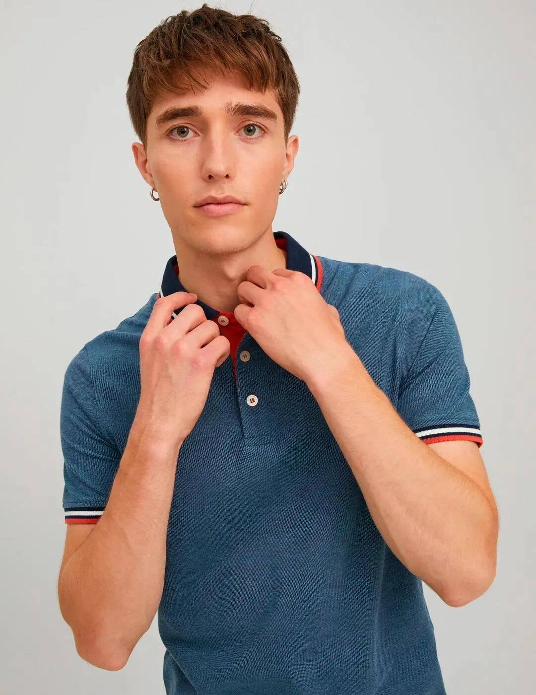 Sailing polo, shirts para Hombre Jack&jones  Azul 7/7