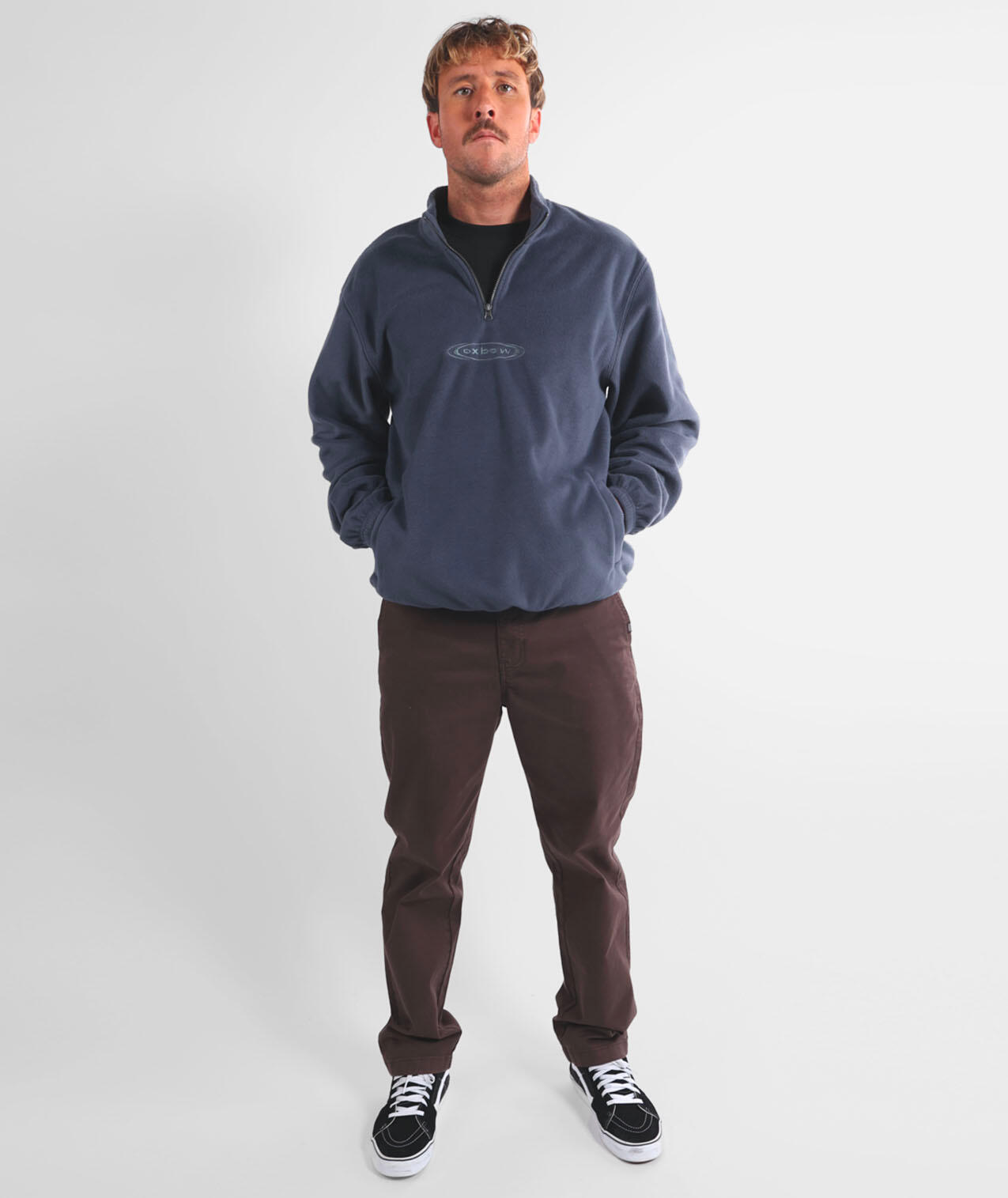 Polaire demi-zip OLDTIMES 4/5