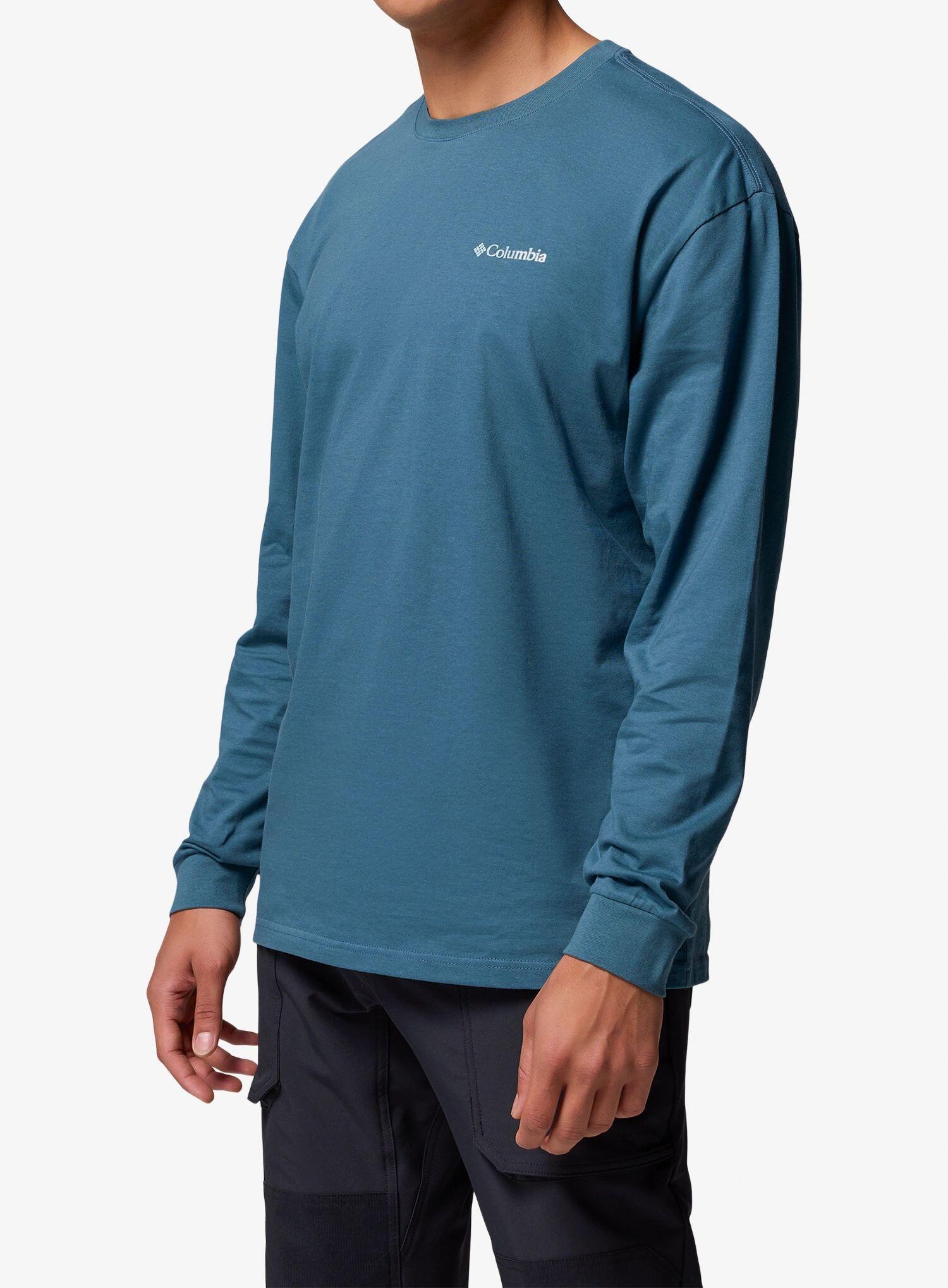 Bluza bez kaptura Columbia Black Butte LS Graphic Tee 3/6