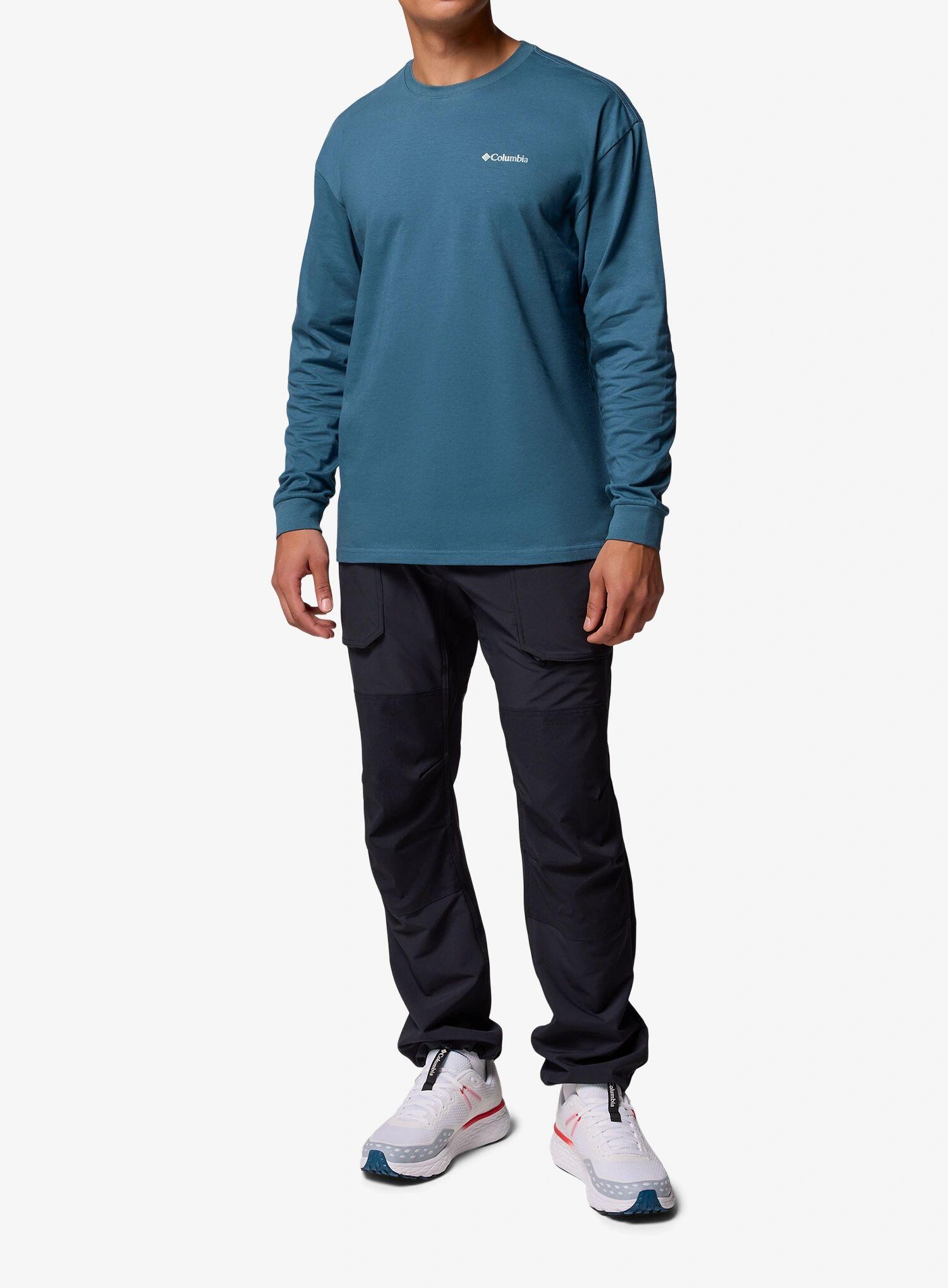 Bluza bez kaptura Columbia Black Butte LS Graphic Tee 4/6