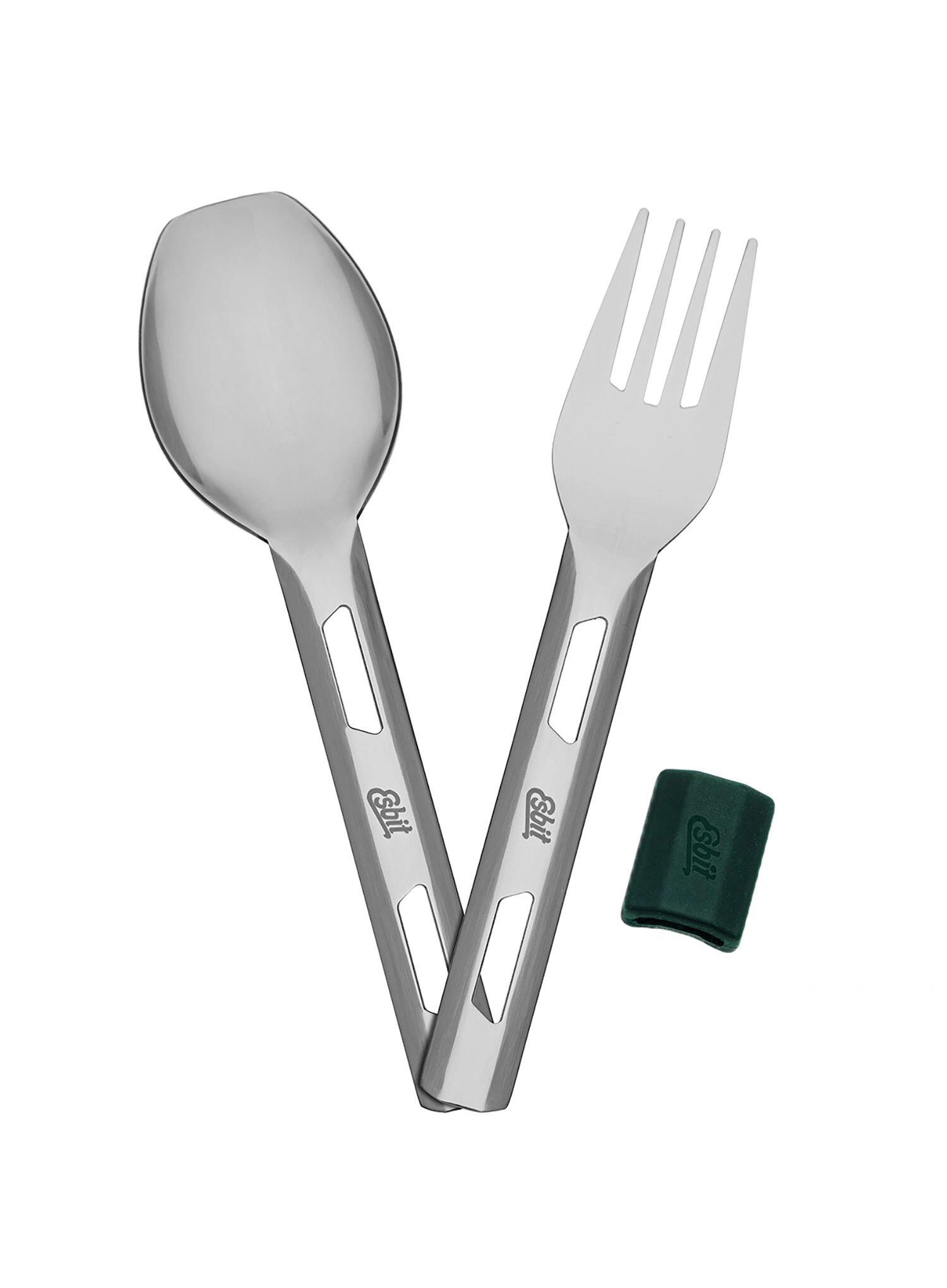 Termos obiadowy Esbit Classic Food Jug with Cutlery Set 0,5L - forest green 2/7