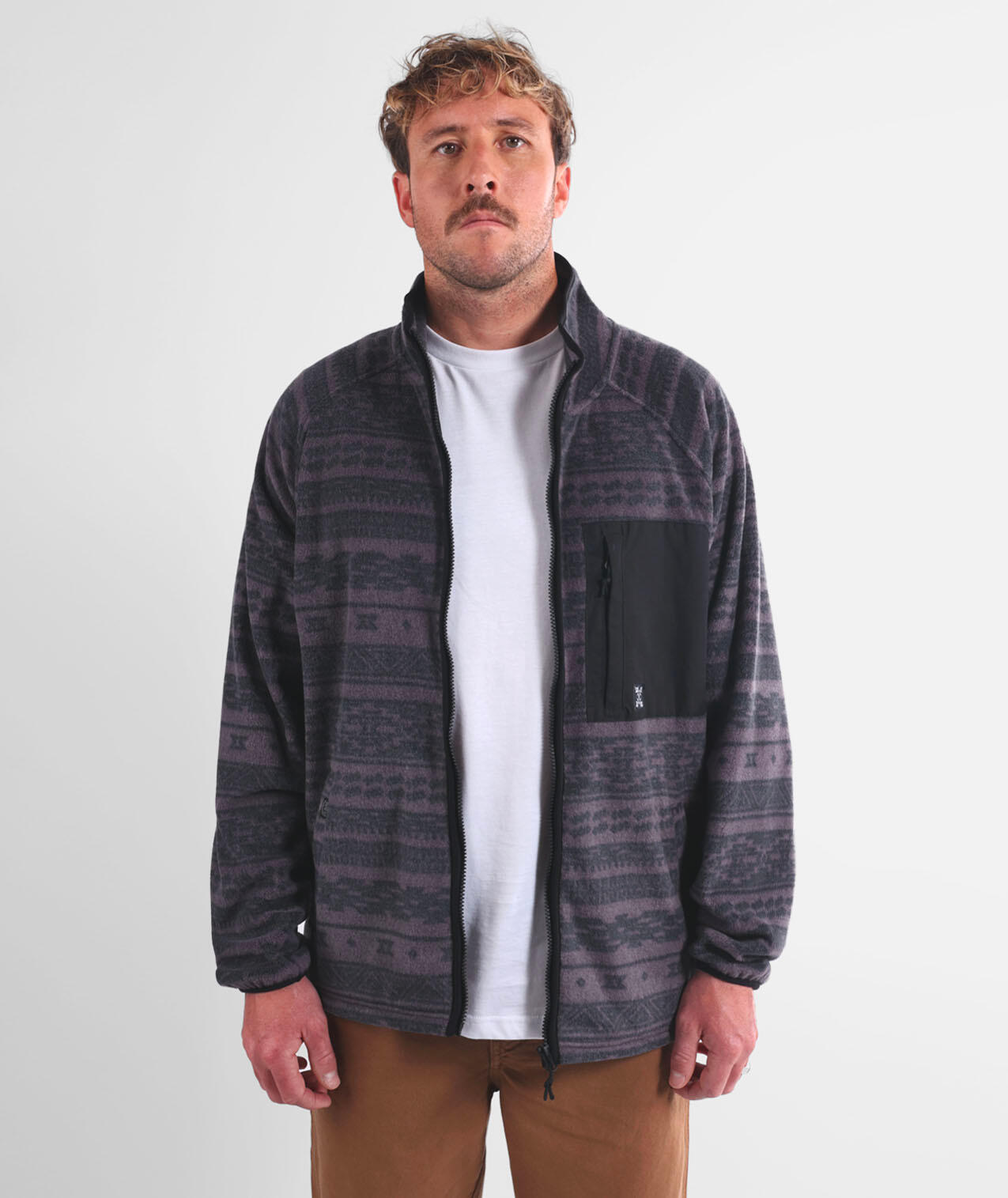 Fleece met rits LINEUP 2/5
