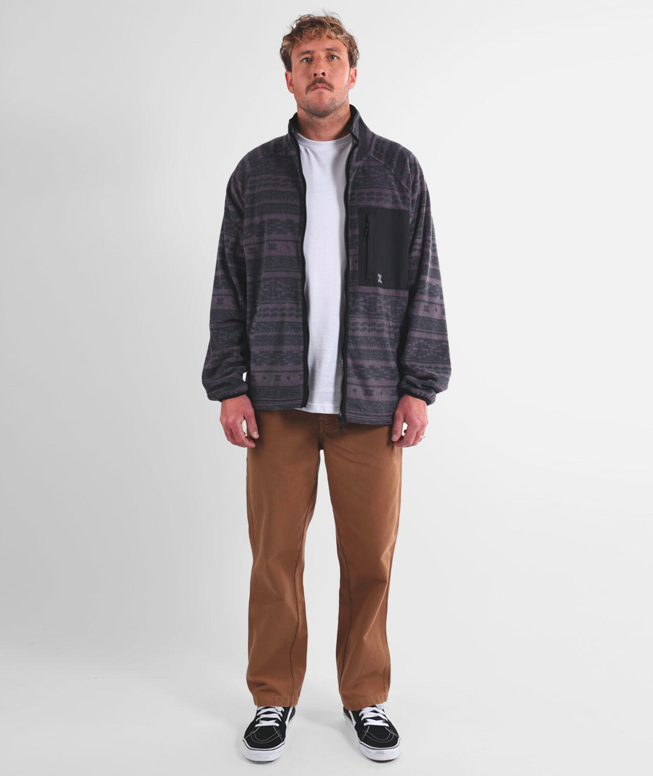 Fleece met rits LINEUP 4/5