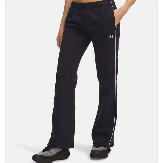 Spodnie Dresowe Damskie UA RIVAL FLC PIPED PANT 6003711-003