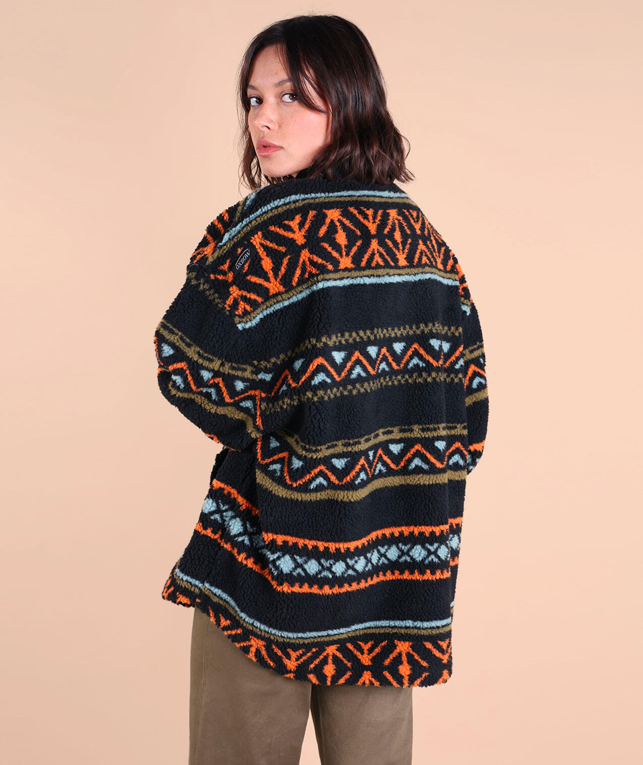 Surchemise sherpa jacquard HOMEY 2/5