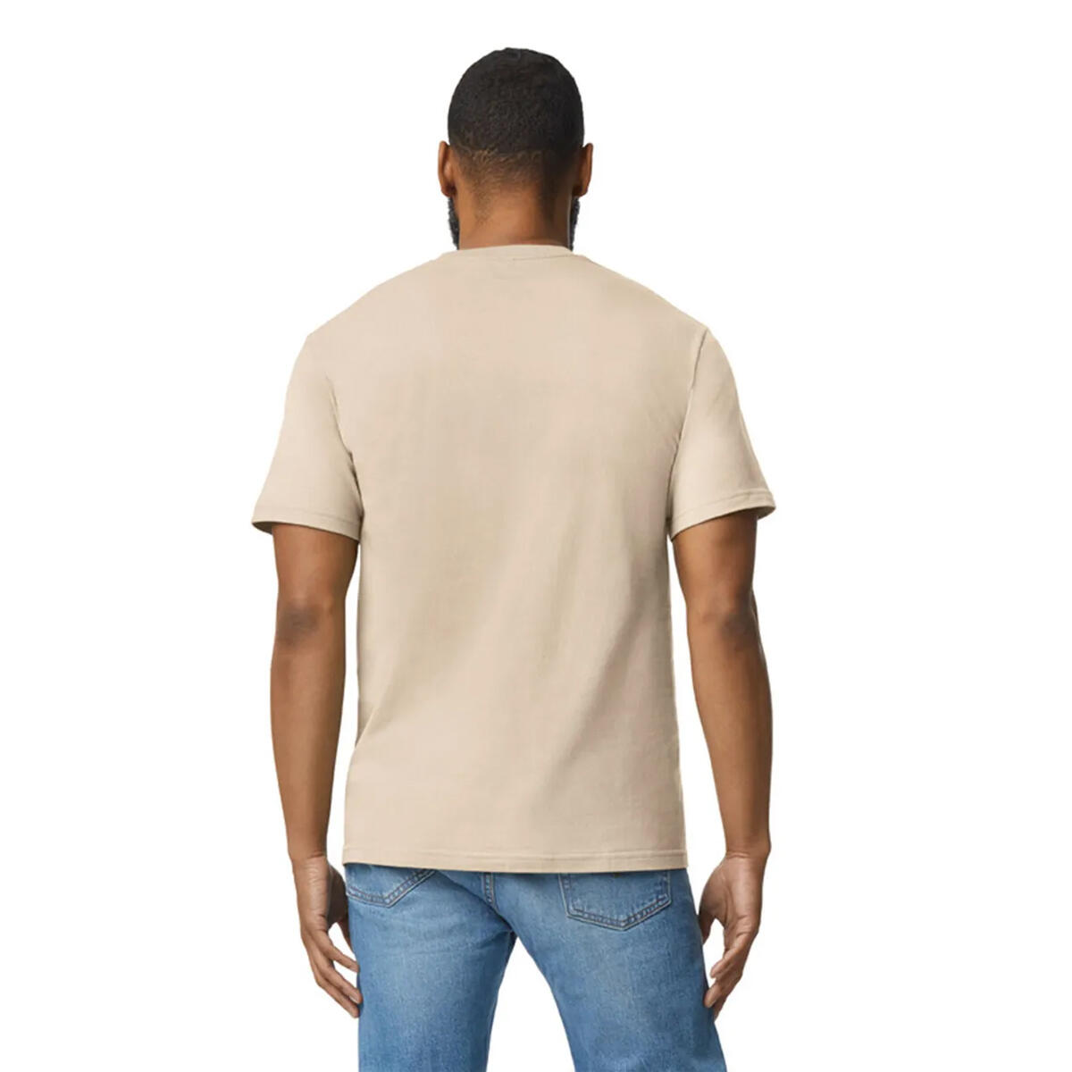 "Softstyle" TShirt für , Mittelschwer Herren Sand 3/3