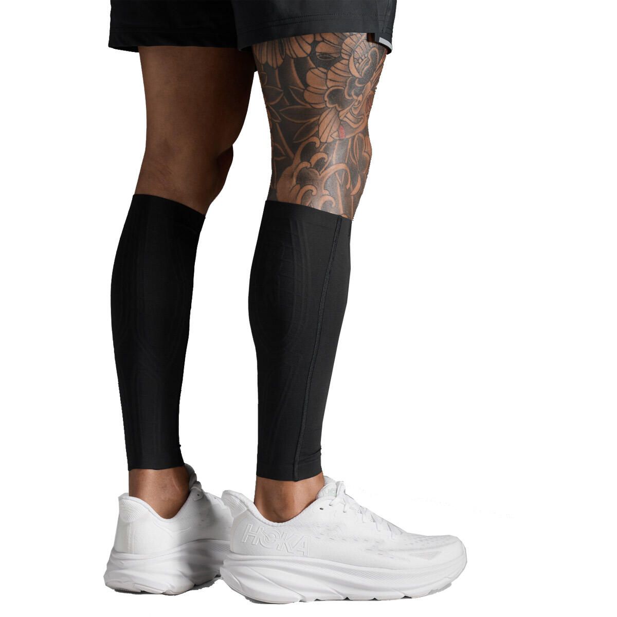 Light Speed Comp Calf Guards 2XU Negro 3/5