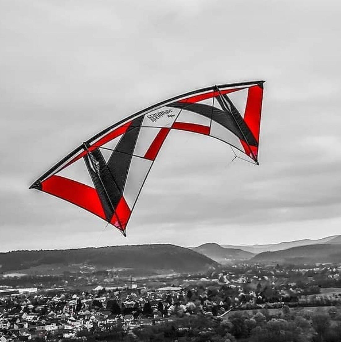Lenkdrachen Revolution Reflex XX Tarantula (vented) red-black VSRV00312 Rot 3/4