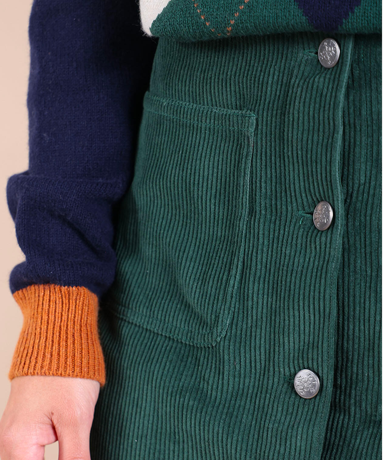 Corduroy minirok CORD 5/5