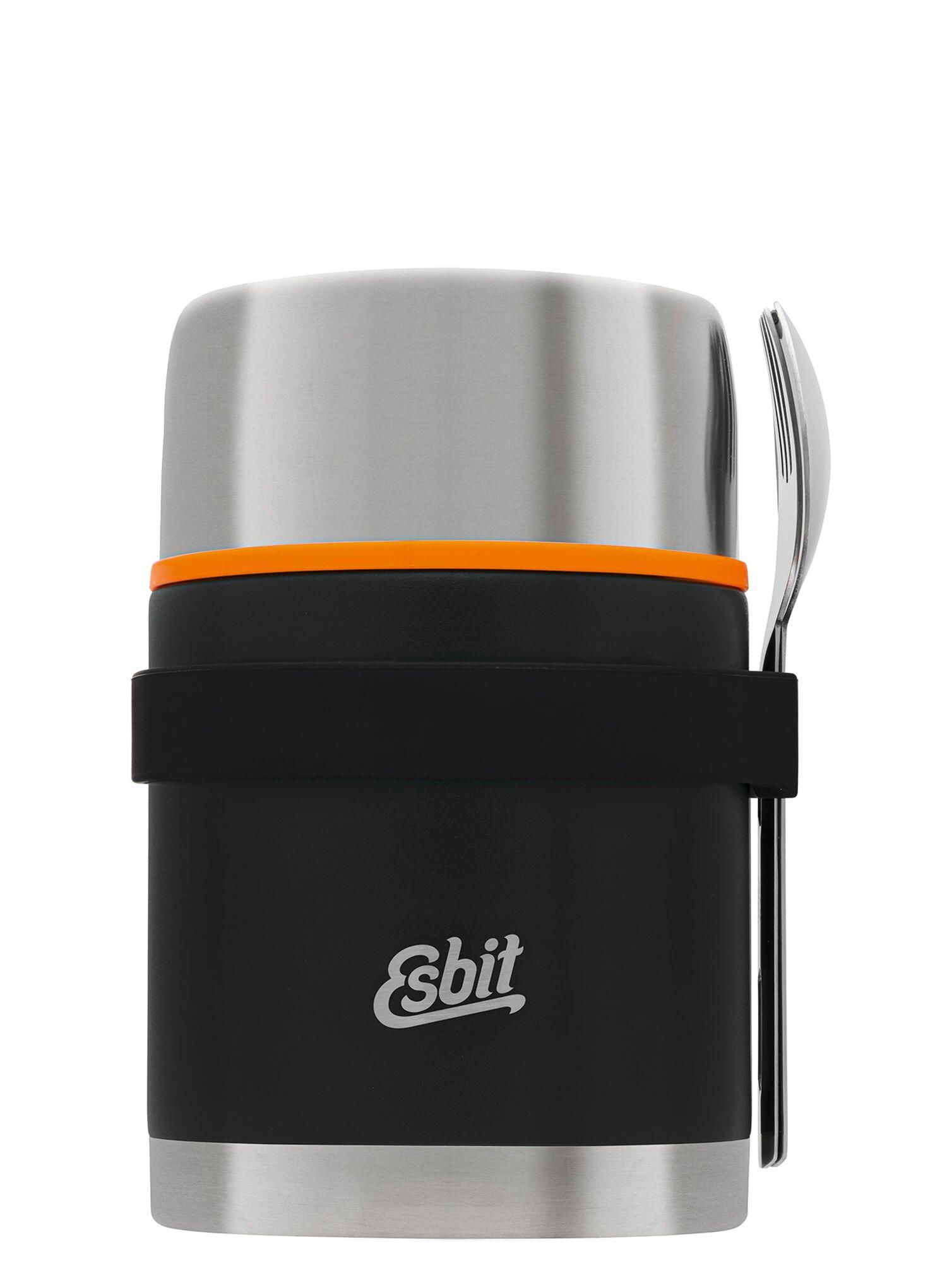 Termos obiadowy Esbit Classic Food Jug with Cutlery Set 0,75L - black 6/7