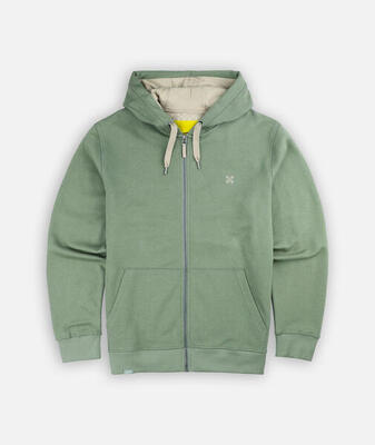 Hoodie met rits salet