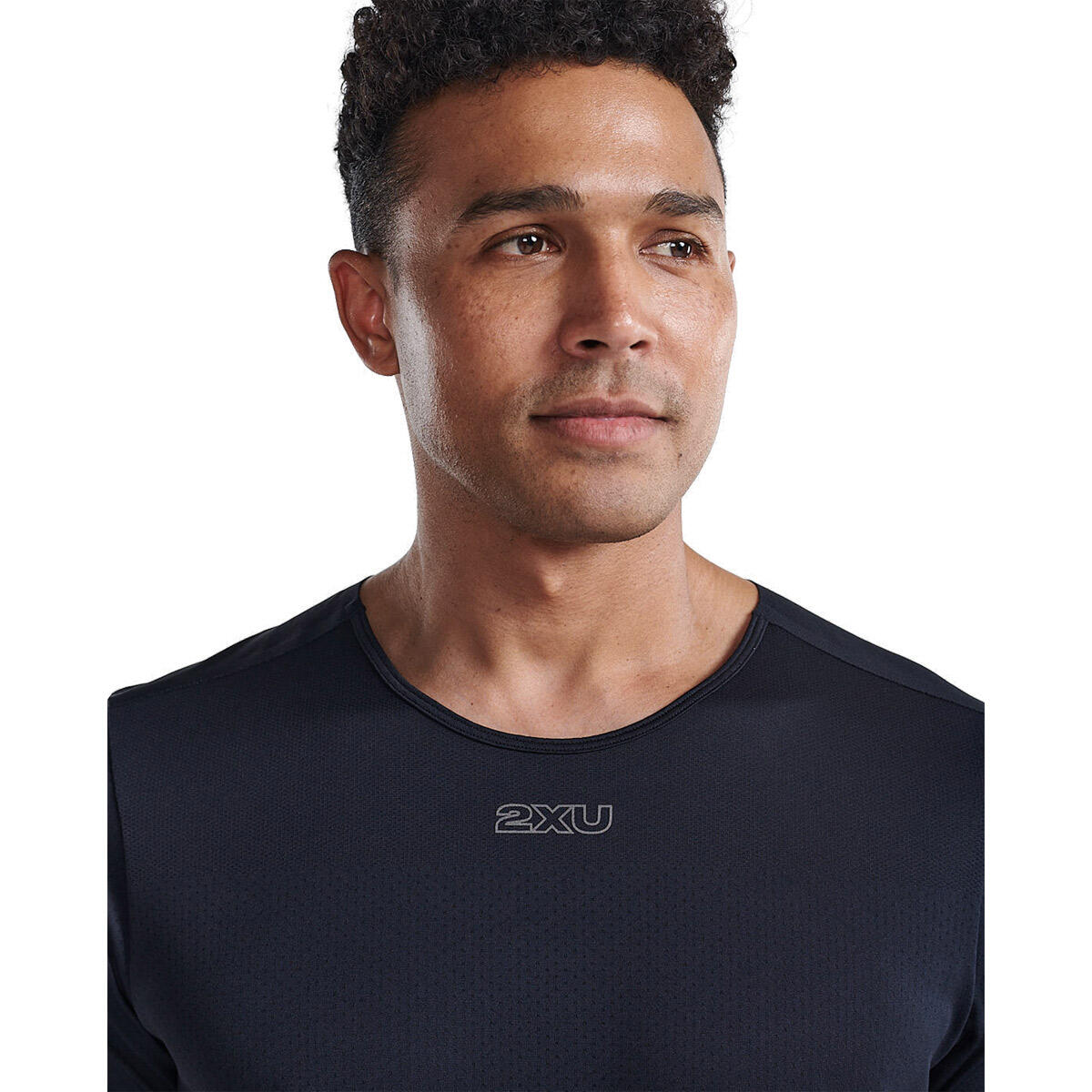 Camiseta Hombre Light Speed Tech Tee 2XU Negro 5/6