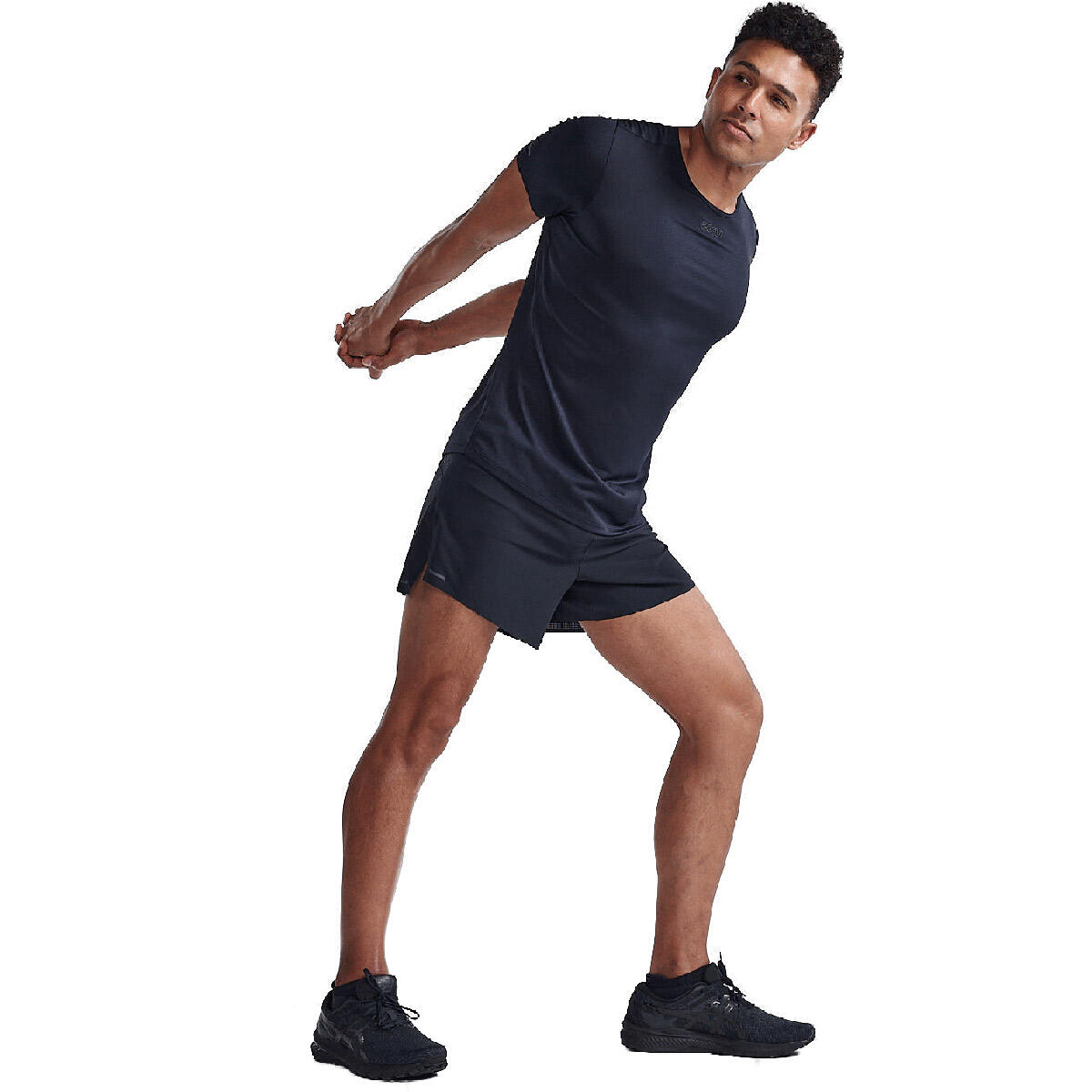 Camiseta Hombre Light Speed Tech Tee 2XU Negro 4/6