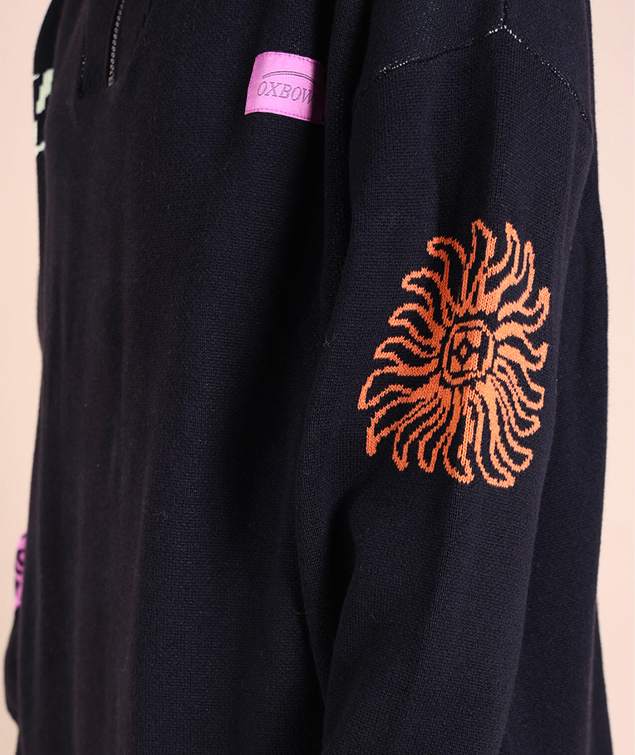 Robe en maille turtleneck demi zip SOUANE 5/5
