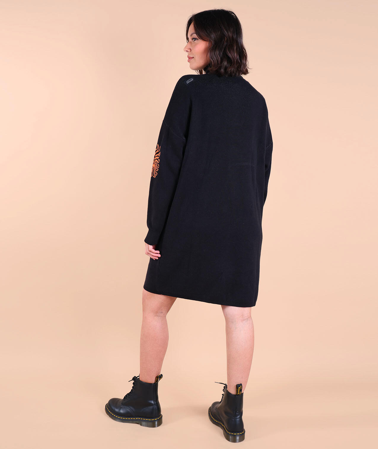 Robe en maille turtleneck demi zip SOUANE 4/5