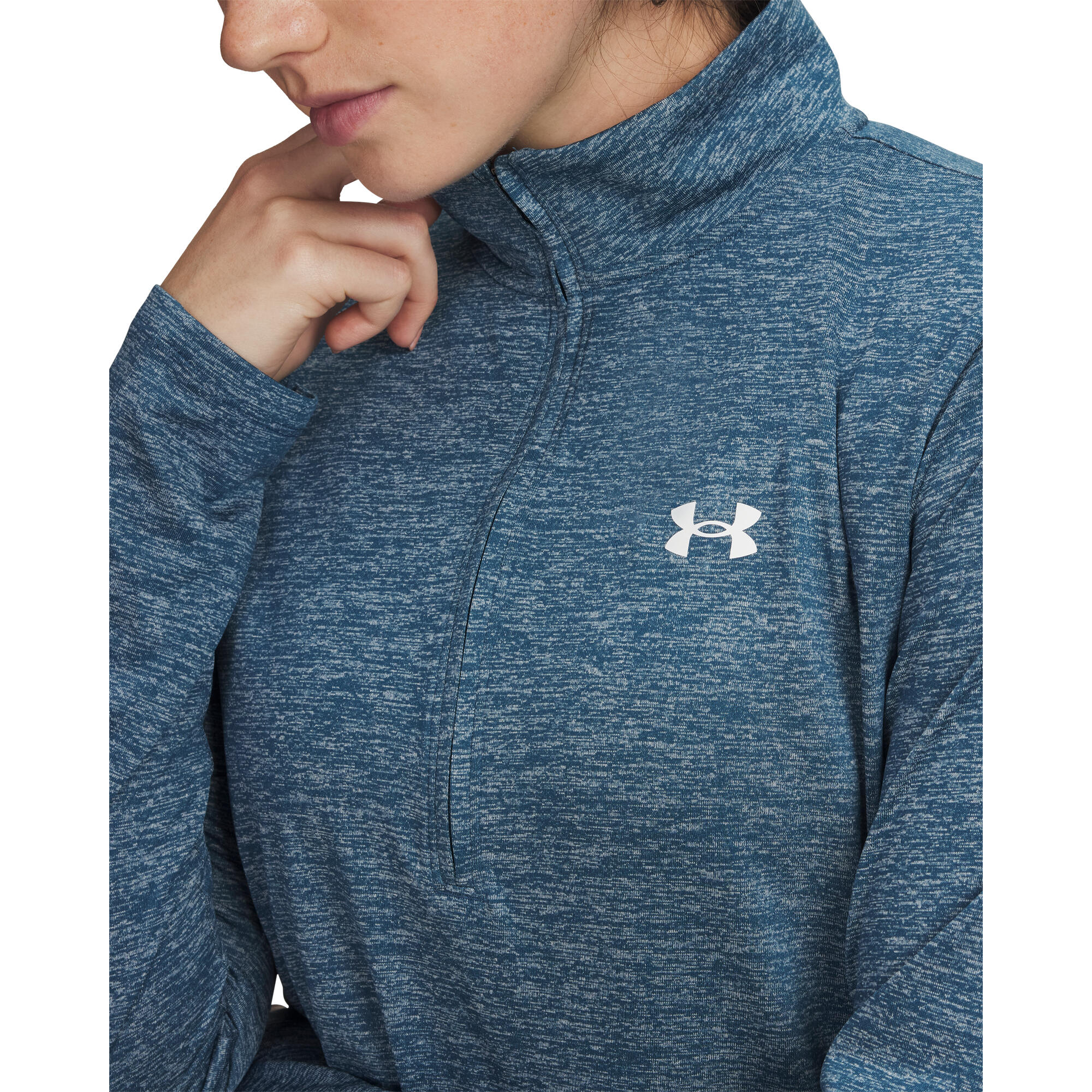 Under Armour Damen Langarm Shirt Tech 1/2 Zip- Twist 1384225 3/3