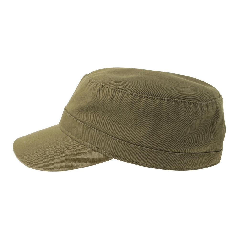 Unisex Adult Curved Unstructured Cap (Olive) 3/5