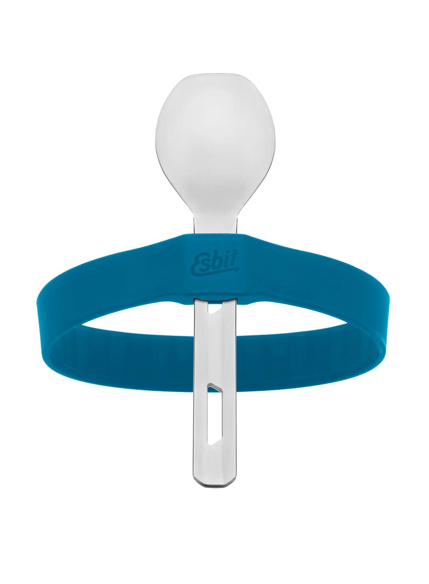 Sztućce turystyczne Esbit Cutlery Set Incl. Silicone Band S - polar blue 7/7