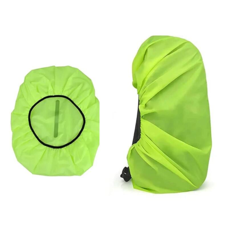 Husă impermeabilă reflectorizantă rucsac 15-25L galbenă