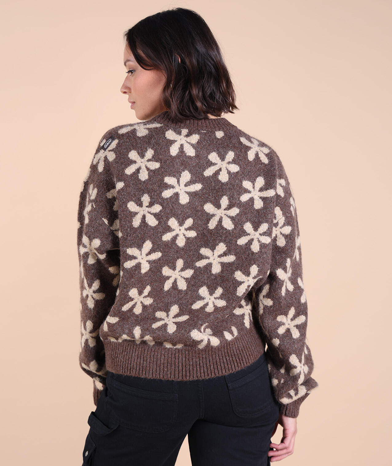 Pull jacquard fleurs PANDORA 2/5