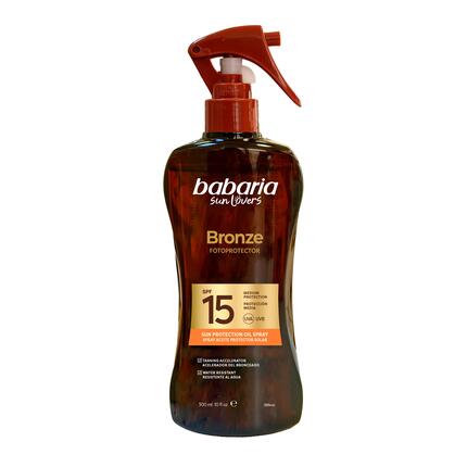 Babaria Bronze Spray Aceite Monoi de Tahiti SPF15 200 ml