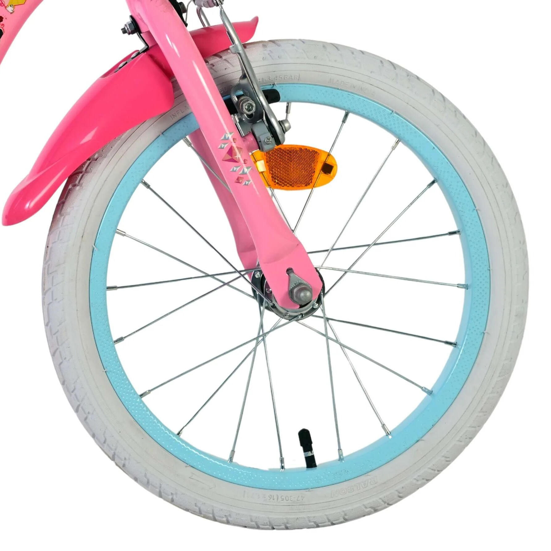 Bicicleta Niños Disney Princess 16 Pulgadas 5-7 años 4/5