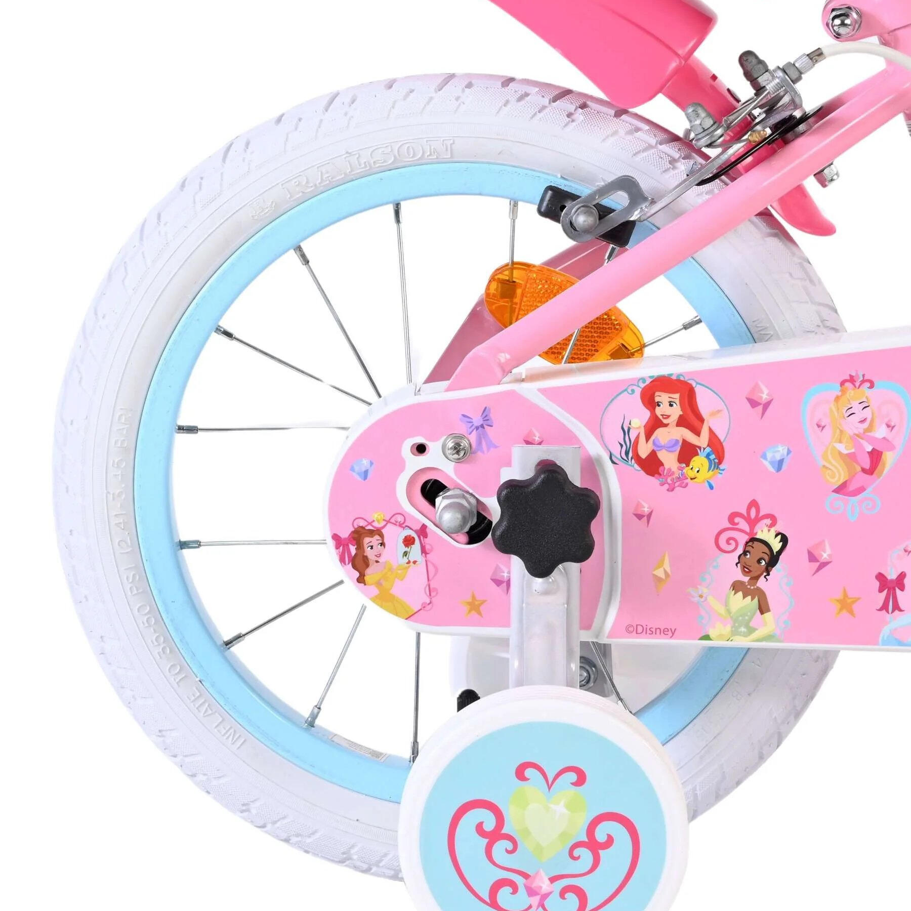 Kinderfahrrad 14 Zoll Disney Princess 4-5 Jahre 3/5