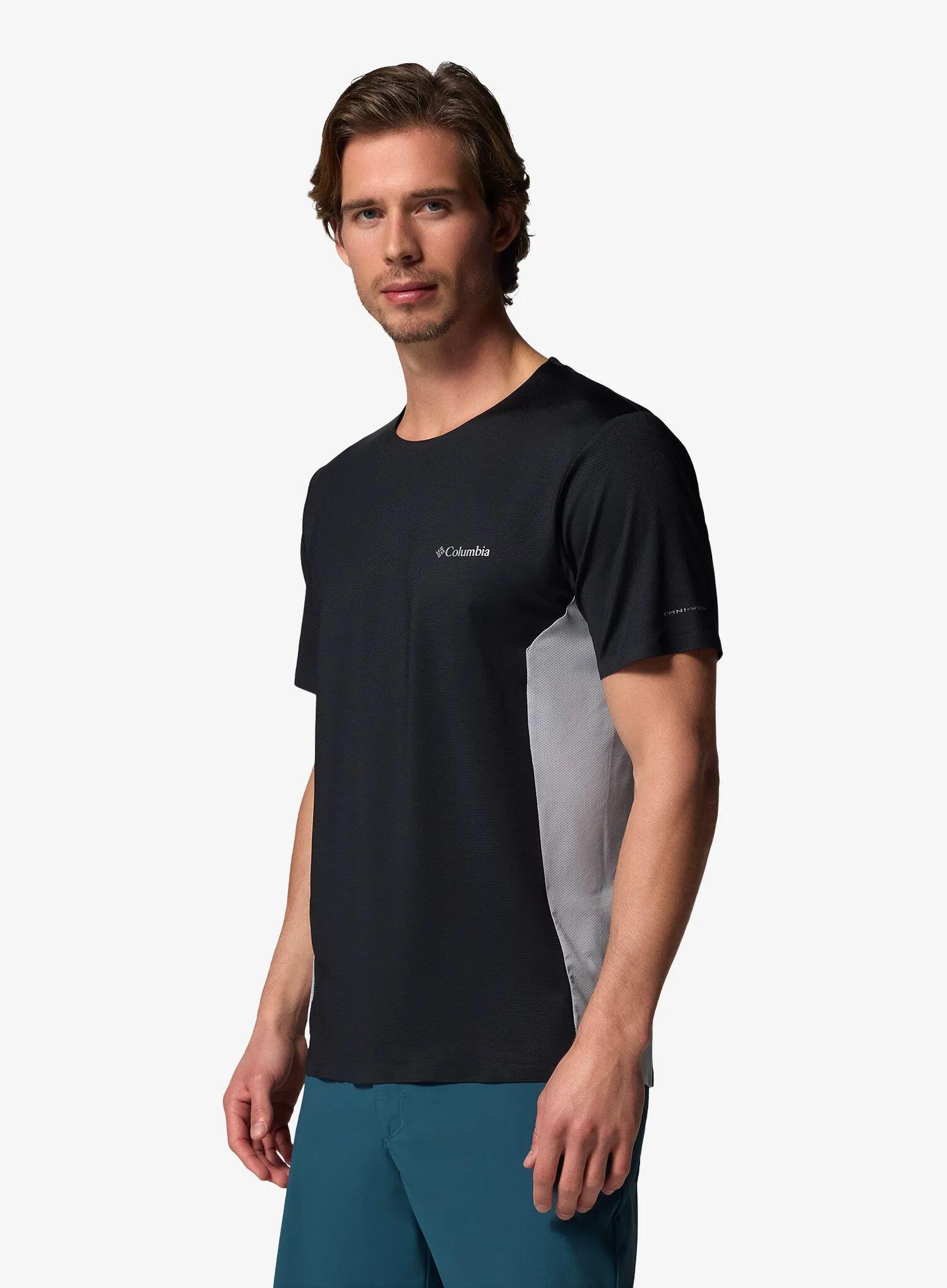 Koszulka szybkoschnąca Columbia Three Pitch S/S Crew 4/6