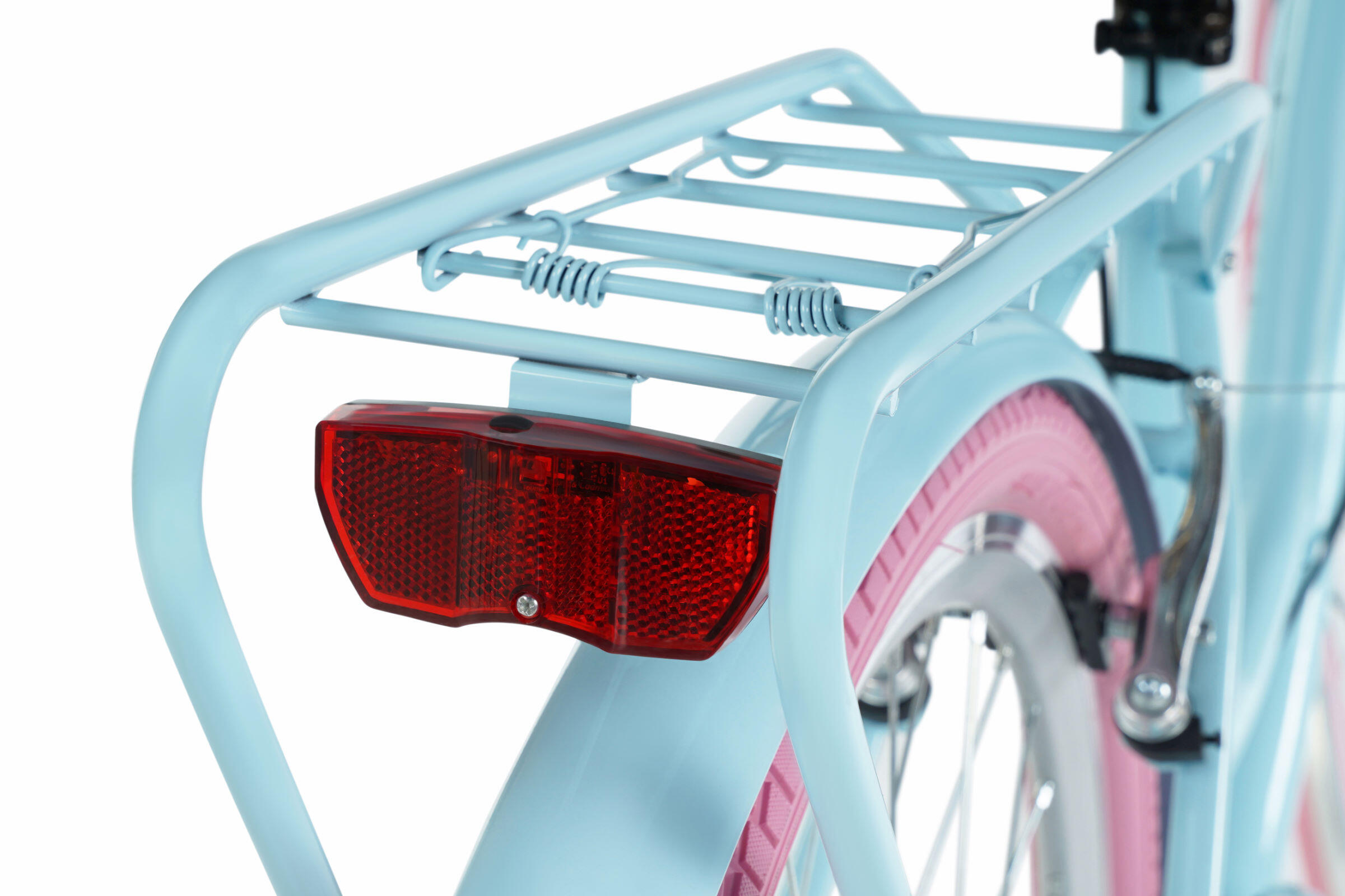 Vélo femme Davi Mila 28″, 160–185 cm, 1 vitesse, bleu/rose 6/7