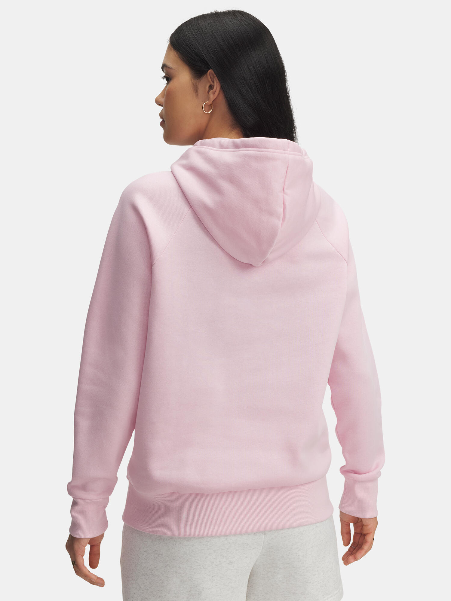 Bluza Damska UA RIVAL FLEECE BIG LOGO HD 1379501-647 różowa SM 2/7