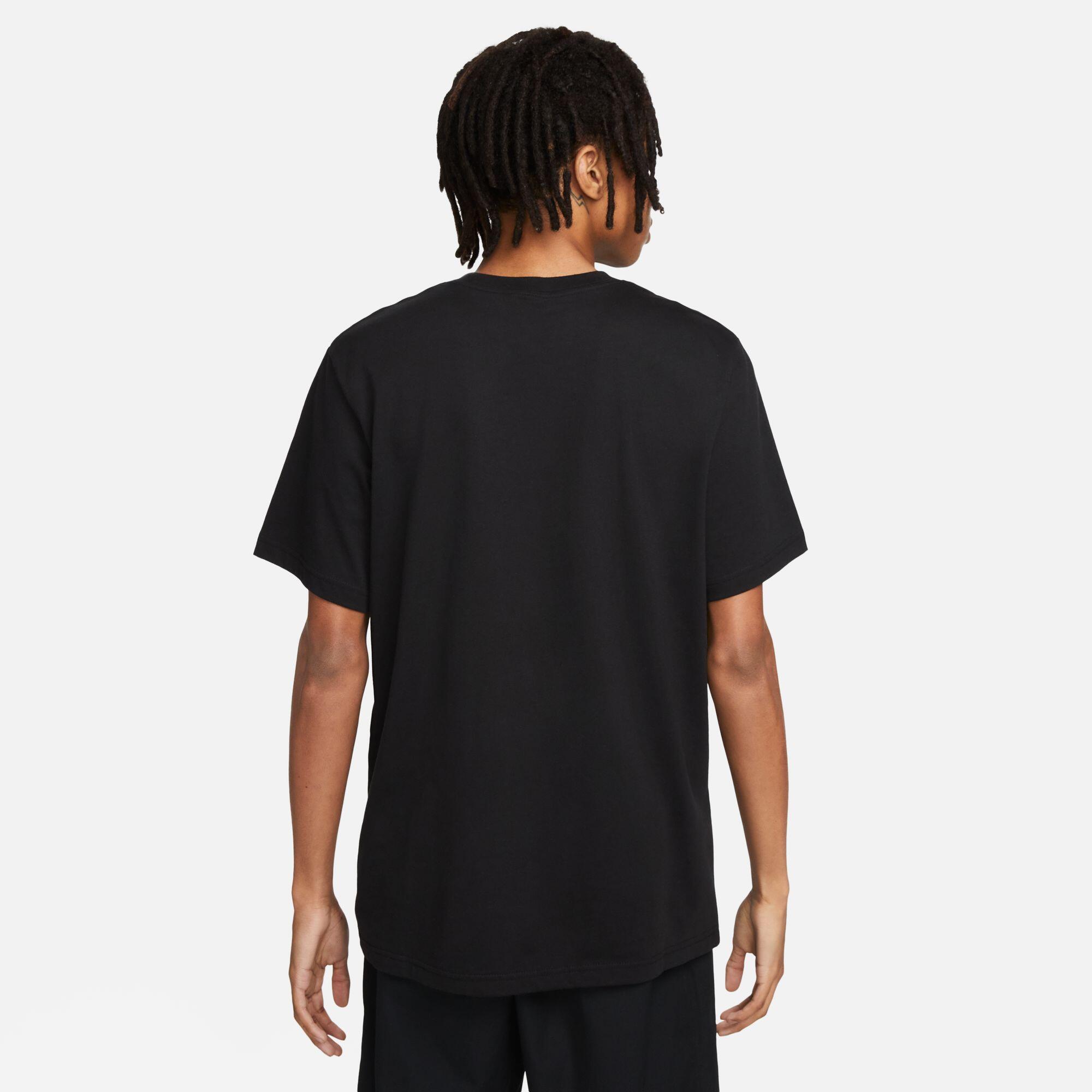 T-shirt uomo nike sportswear - nero 2/4