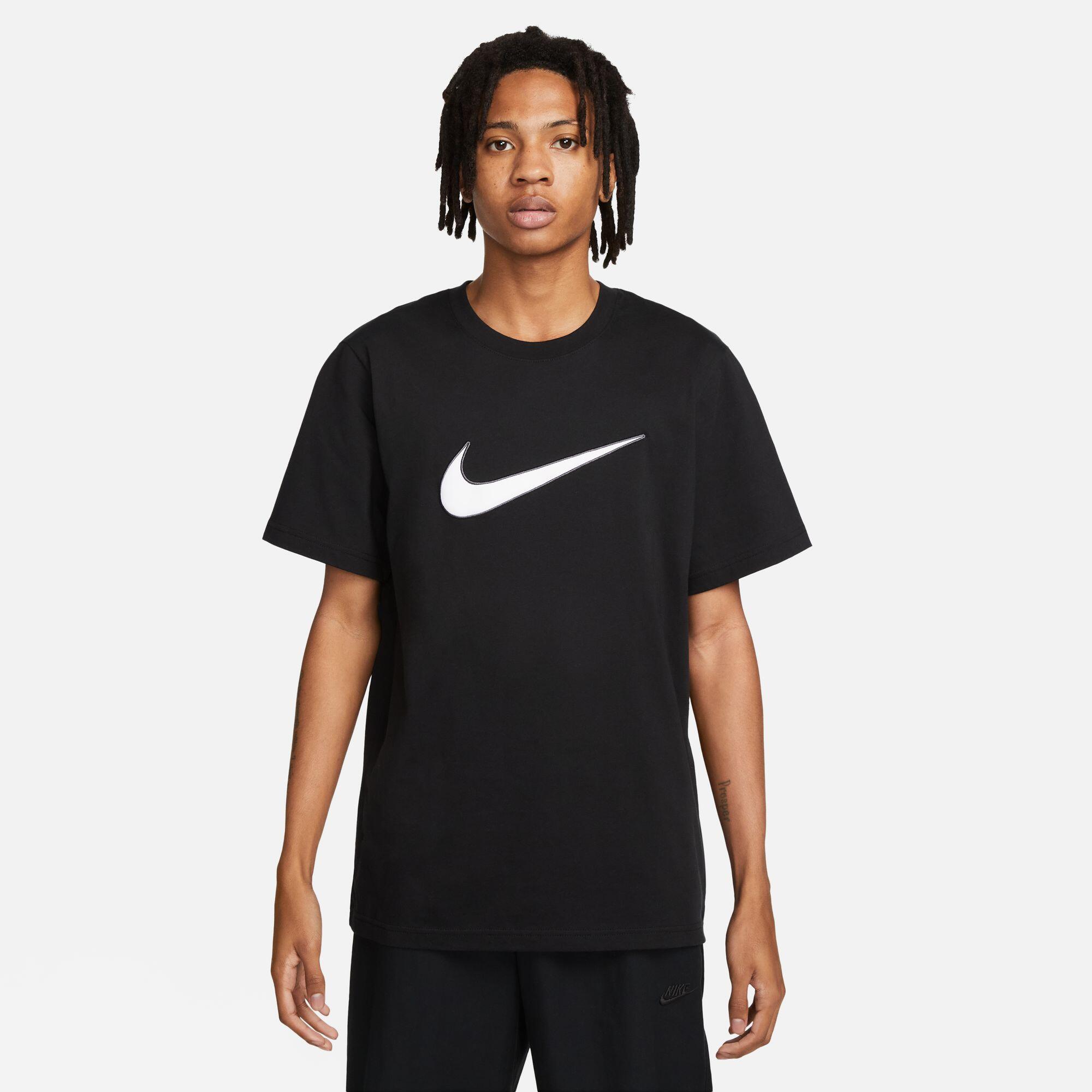 T-shirt uomo nike sportswear - nero 1/4