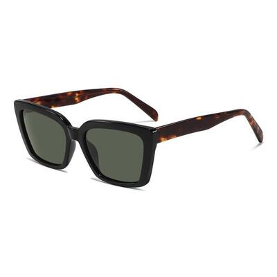 Zonnebril sexton 9912-2 gepolariseerd van acetaat dames 54 mm