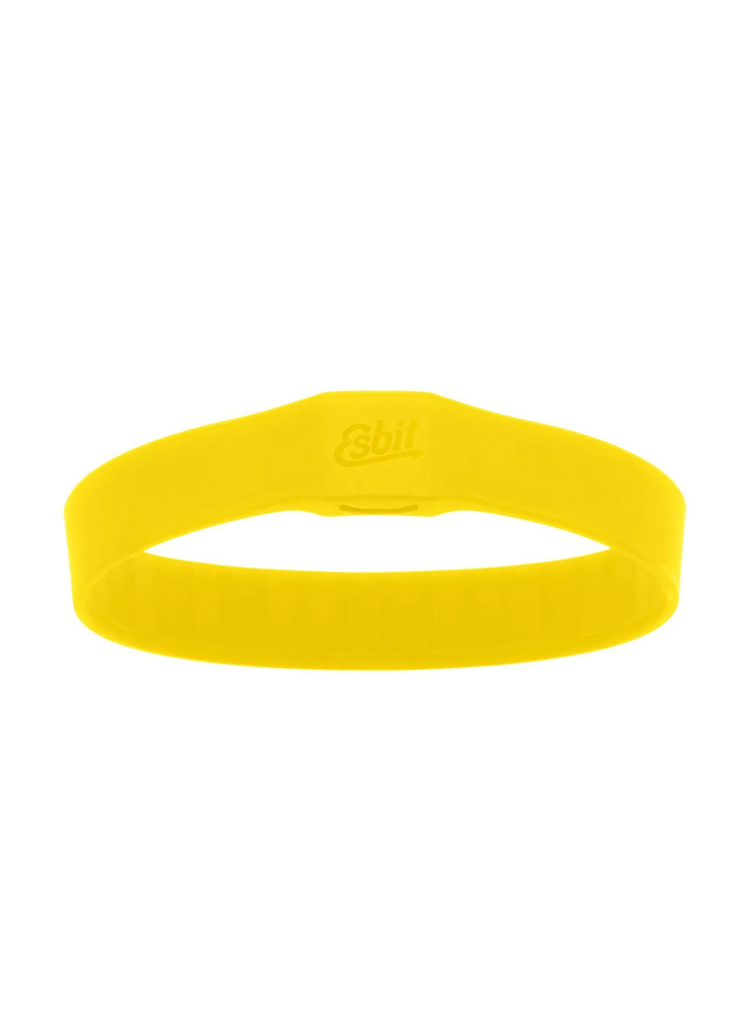Sztućce turystyczne Esbit Cutlery Set Incl. Silicone Band L - sunshine yellow 6/7