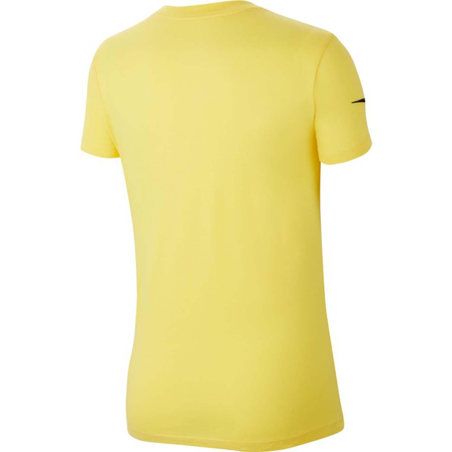 T-shirt donna nike giallo 2/4