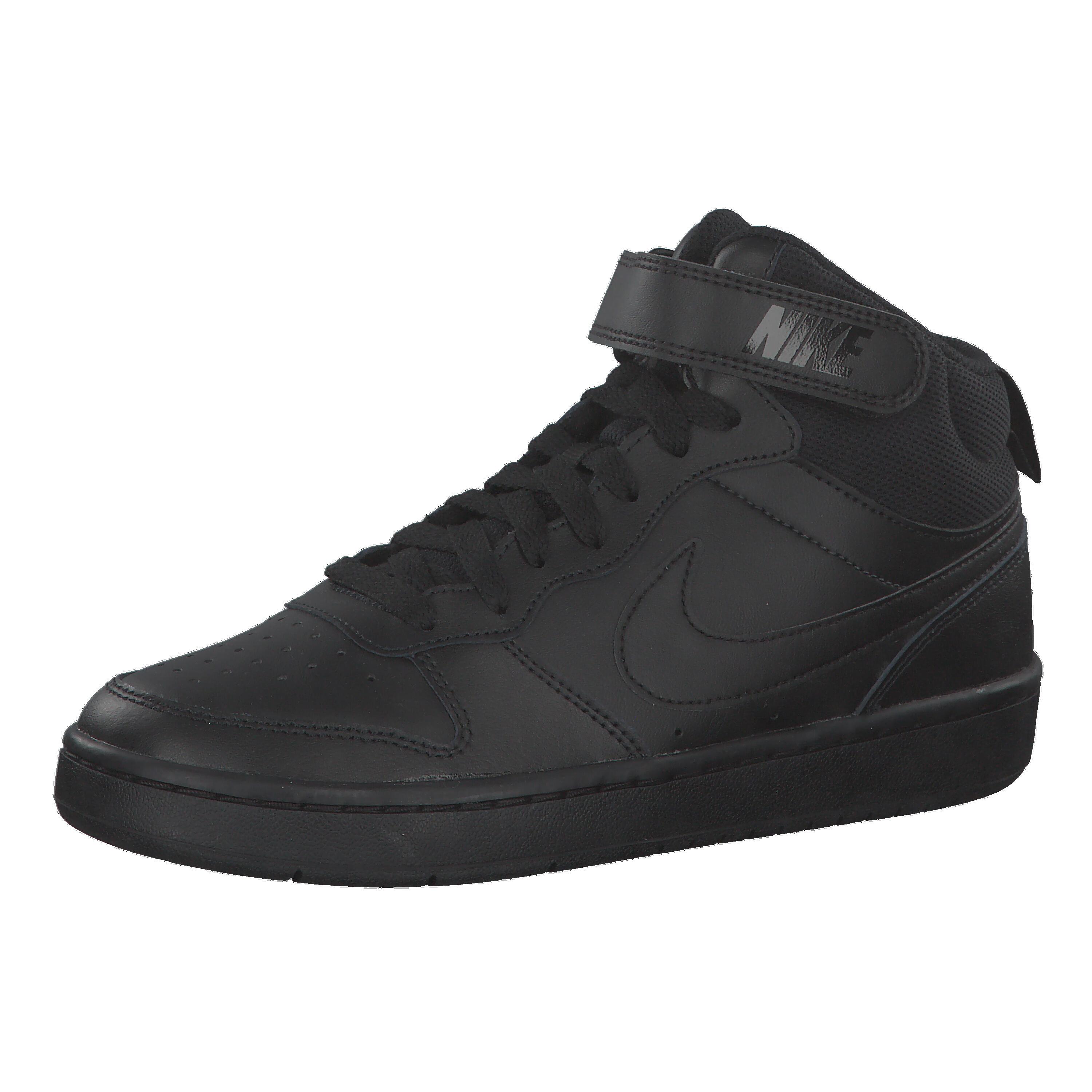 Pantofi peste gleznă universali cd7782001 pentru întregul an negri copii