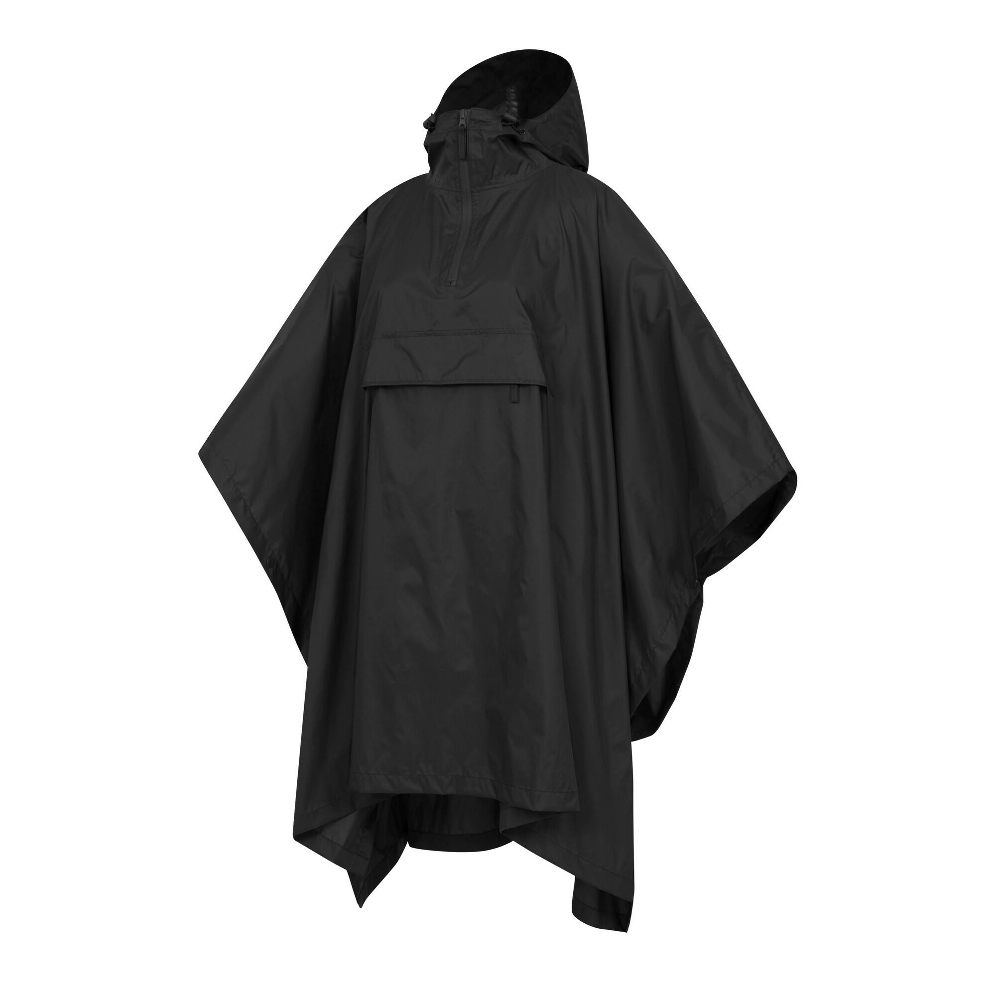 Poncho PAKKA Femme (Noir) 4/4