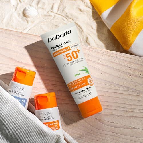 Babaria Neceser Sun - Crema antimanchas SPF50+ y spray capilar 4/7
