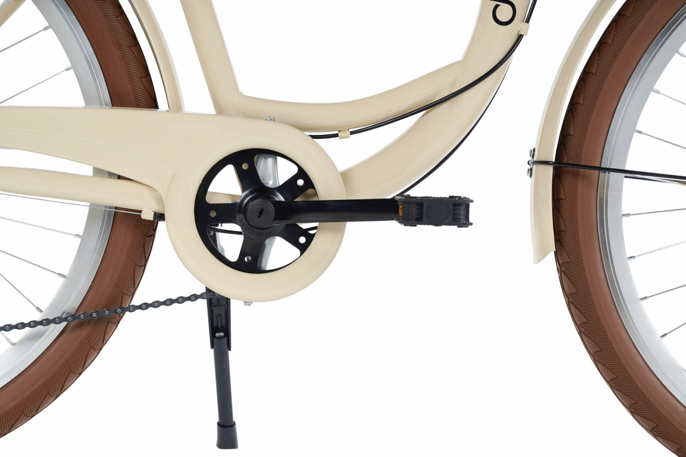 Damenfahrrad Davi Mila 28", 1 Gang, 160-180 cm, Kaffeebraun 7/7