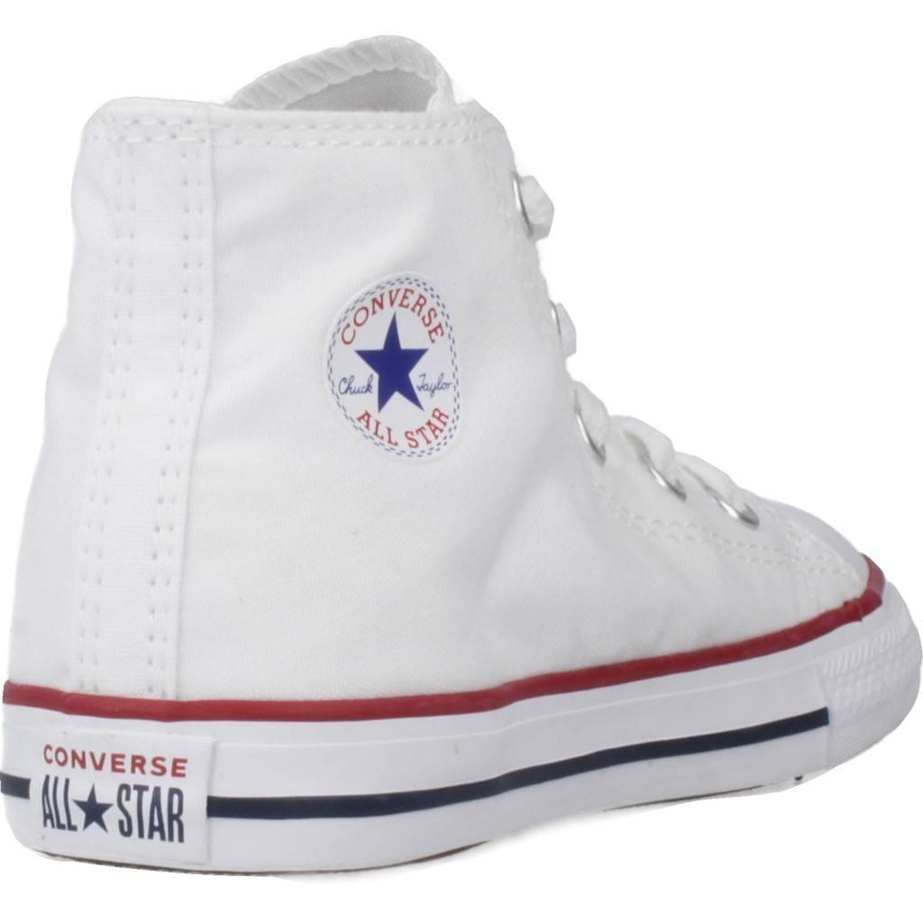 Calçado Converse Chuck Taylor All Star Hi, Branco, Crianças 3/6