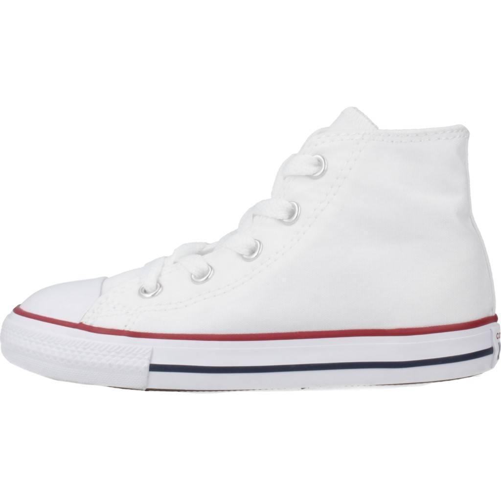 Calçado Converse Chuck Taylor All Star Hi, Branco, Crianças 2/6
